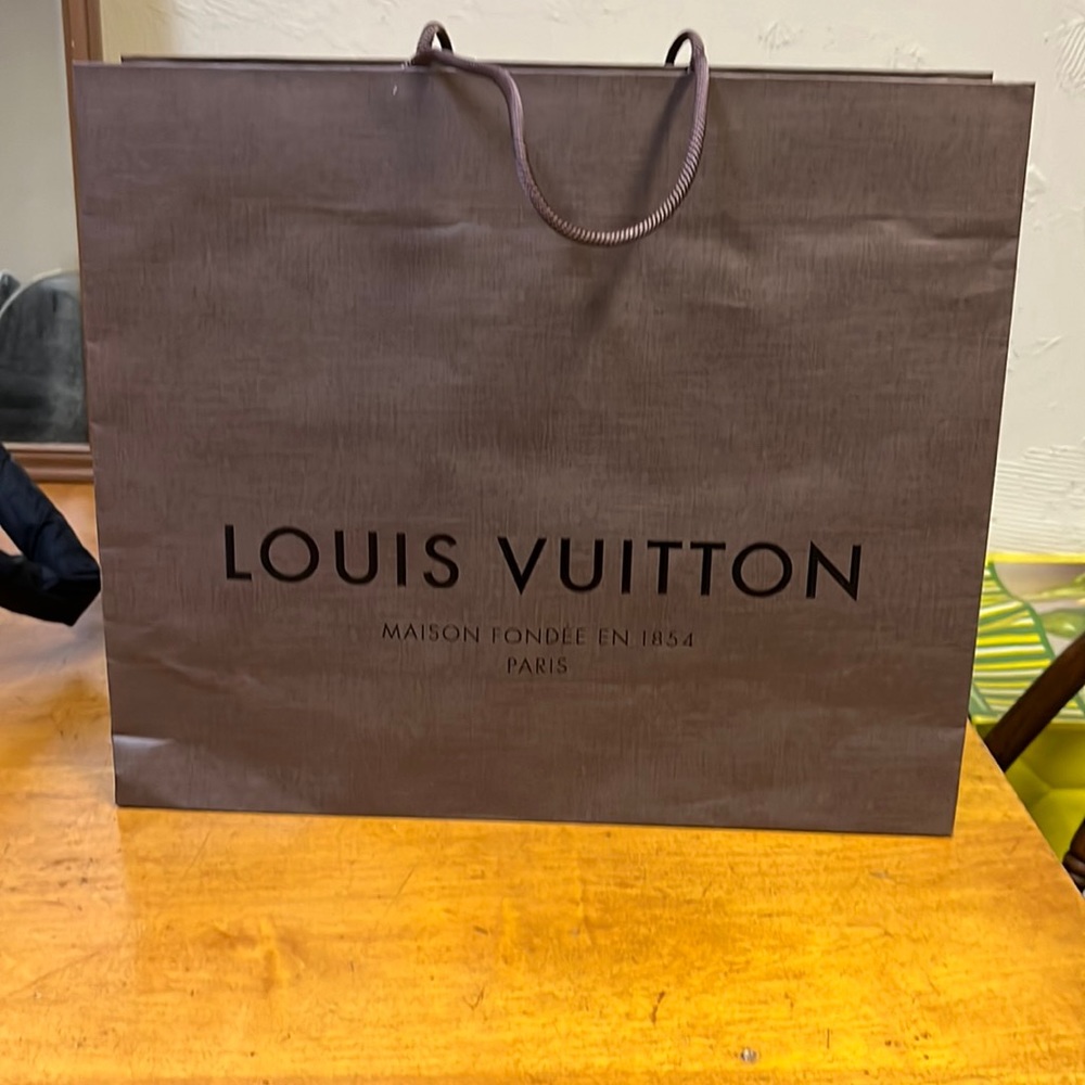 Louis Vuitton shopping bag
